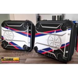 Kit 3 adesivi valigie HONDA Africa Twin CRF1000L protezioni adesive crf 1000 M1