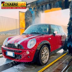 MINI COOPER Strisce Adesive Bonnet Stripes a 2 colori - fasce adesive cofano