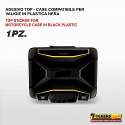 1 adesivo Top Case BMW F850 - F750 GS valigia plastica nera Quarantesimo 40th Anniversary