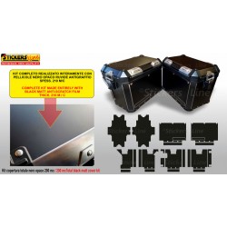 Kit adesivi valigie BMW R1200GS NERO ANTIGRAFFIO bags stickers dal 2013 full BLK
