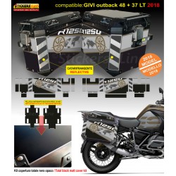 Kit adesivi valigie GIVI Trekker Outback 48 + 37 LT (2018) BMW R1250 Exclusive