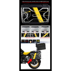 3 adesivi valigie vario BMW R1250GS R 1250GS K50 40th 40 anniversario gs 2021