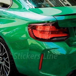 Pellicola adesiva verde Lucido Metallizzato cromo car wrapping auto moto
