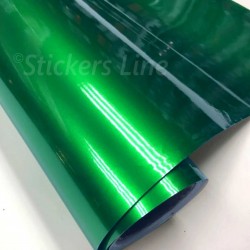 Pellicola adesiva verde Lucido Metallizzato cromo car wrapping auto moto