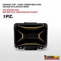 1 adesivo per Top Case BMW R1250GS valigia plastica nera Quarantesimo 40th Anniversary