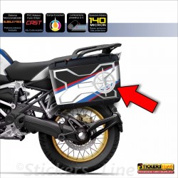 Kit 2 adesivi valigie vario BMW R1250 GS HP LC borse rosa dei venti K50 dal 2013