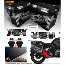 Kit completo adesivi valigie bmw 1250 GS adventure lc modello TRIPLE BLACK 2021