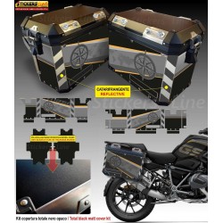 Kit COMPLETO adesivi compatibili valigie BMW R1250GS Exclusive bags stickers