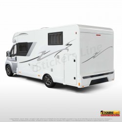 Adesivi per camper compatibili Mobilvetta Mc Louis Arca Elnagh ecc Mod: Alabama