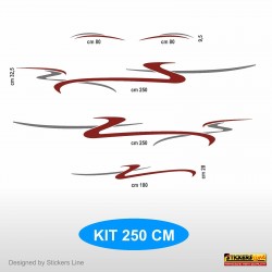 Adesivi per camper compatibili Mobilvetta Mc Louis Arca Elnagh ecc Mod: Alabama