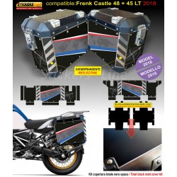Kit adesivi valigie BMW R1250GS LC GS Adventure borse modello Frenk Castle