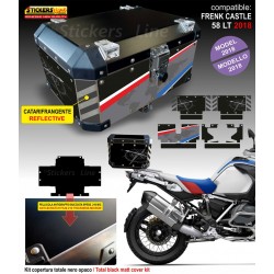Kit adesivi bauletto top case Frenk Castle 58 LT 2018 BMW R1250 GS Adventure T_Gen