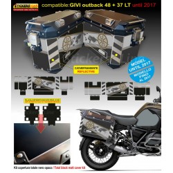 Kit adesivi valigie GIVI Trekker Outback 48 + 37 LT 2017 per BMW R1250 Exclusive