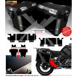 Kit completo adesivi valigie bmw 1250 GS adventure modello TRIPLE BLACK -2- 2021