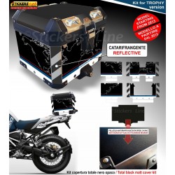 Kit Adesivi Top Case BMW R1250 GS adventure TROPHY 2022 - 23 bags stickers M.1