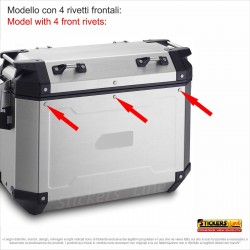 Kit adesivi valigie laterali GIVI Trekker compatibili per DUCATI Multistrada