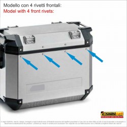 Kit adesivi valigie laterali GIVI Trekker compatibili per DUCATI Multistrada