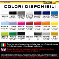 2 Adesivi STELLA LAND ROVER 40cm defender discovery freelander fuoristrada 4X4
