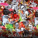 STICKERS BOMB ANIMALI