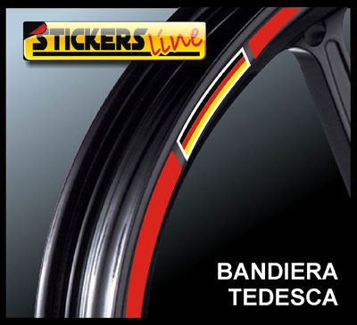 adesivi cerchi bandiera tedesca adesivi cerchi bandiera tedesca