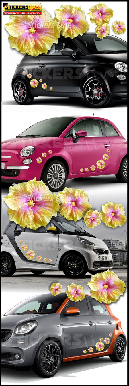adesivi fiori